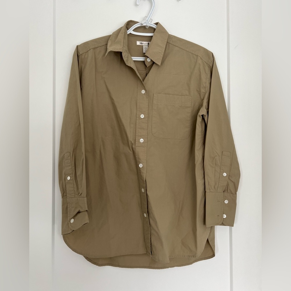 Banana Republic Oversized Button Down Shirt 100% cotton
